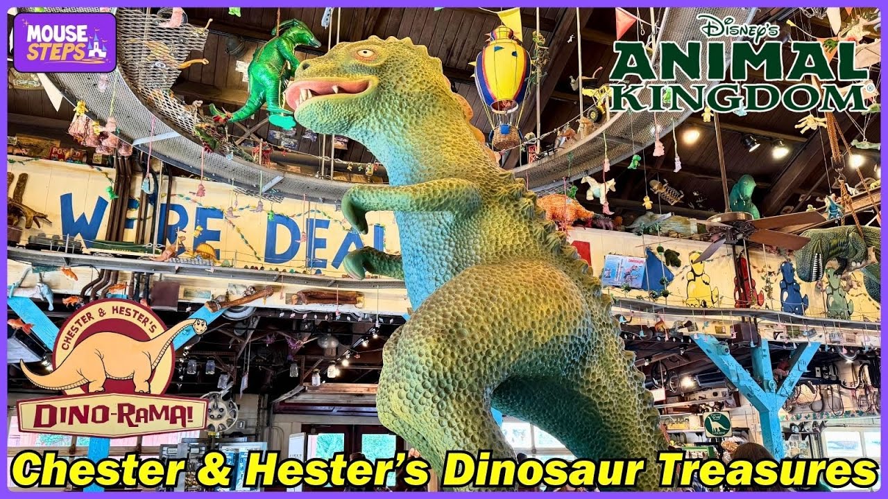 Chester & Hester&rsquo;s Dinosaur Treasures Store Tour in DinoLand U.S.A. at Disney&rsquo;s Animal Kingdom 2025