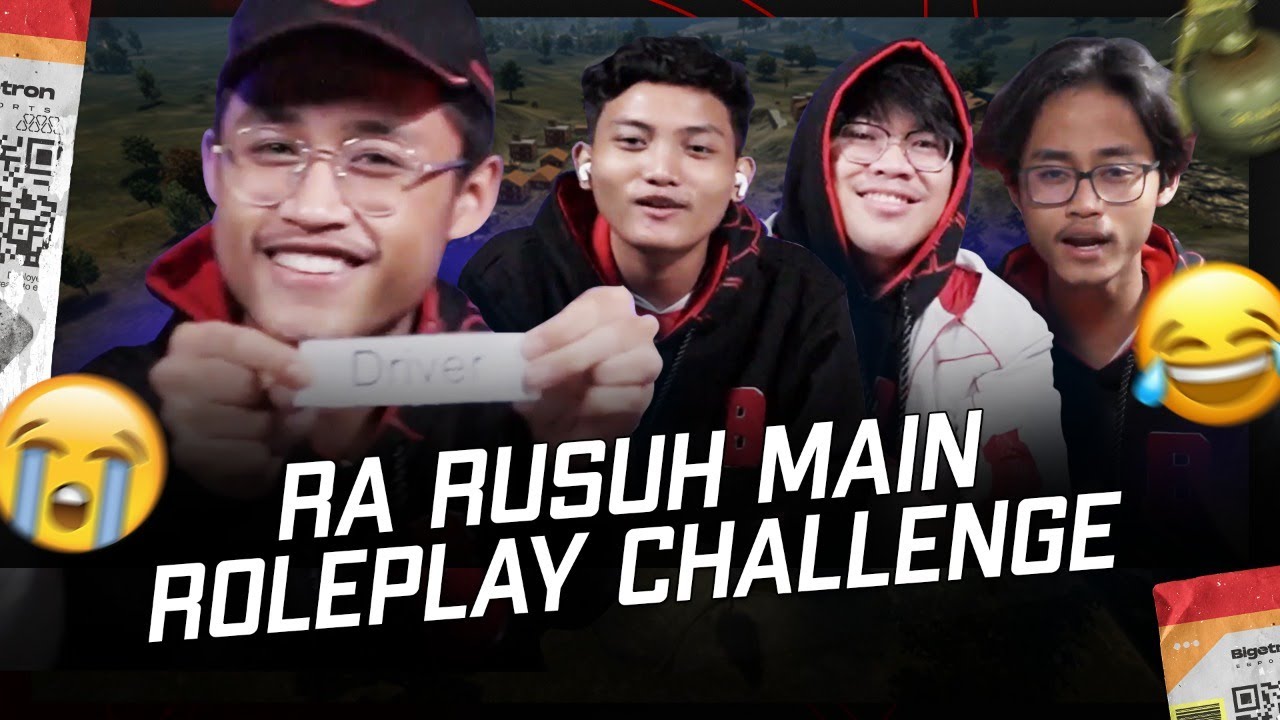 RED ALIENS RUSUH MAIN ROLEPLAY CHALLANGE #PUBGM