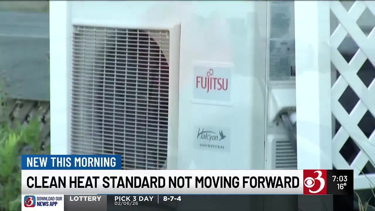 Vt. clean heat standard not moving forward