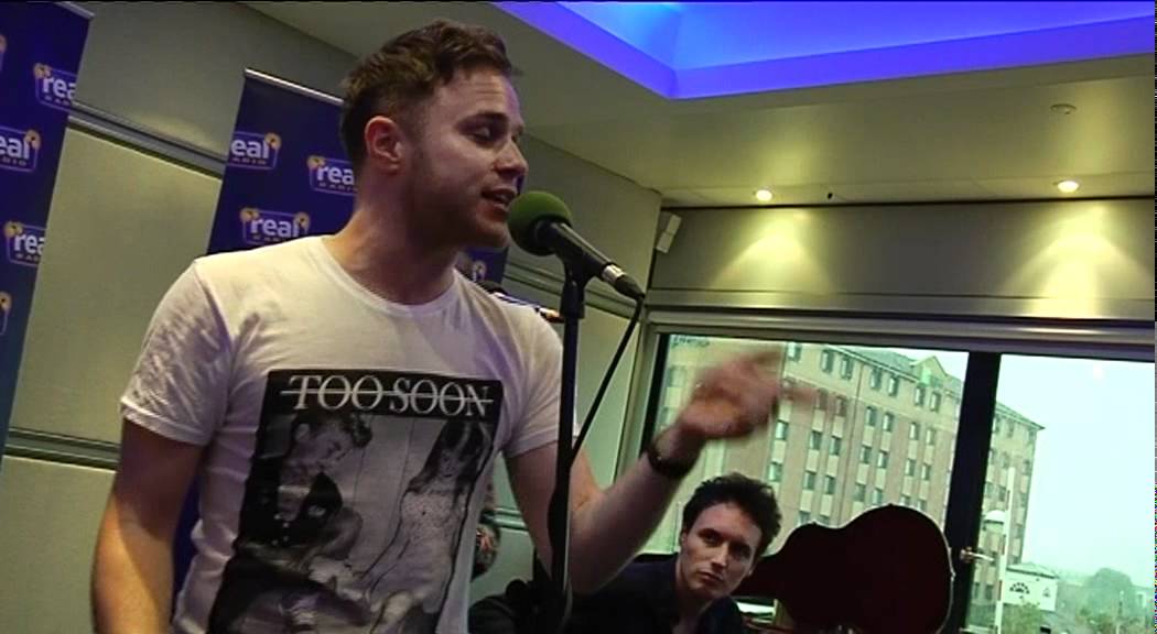 Olly Murs - Heart Skips a Beat LIVE (Real Radio Band in the Boardroom)