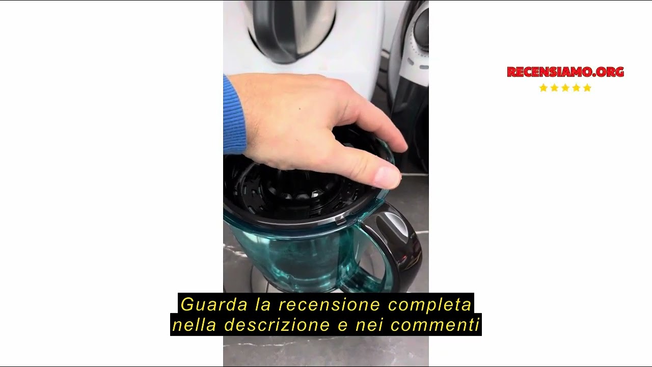 Recensione del Cecotec Spremiagrumi elettrico per arance e agrumi Zitra Steel. 40 W e filtro in plas