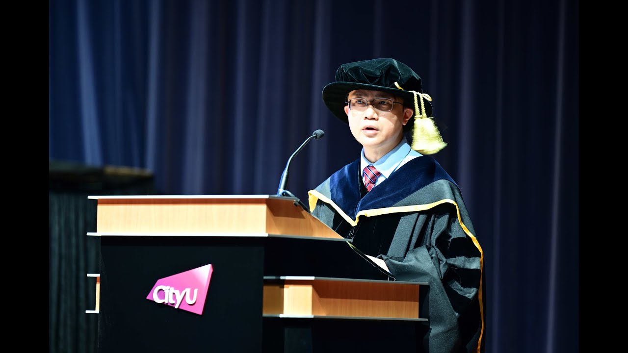 Prof Ray Wai Man Kong as Speaker in the CityU Commencement 2023 SYE Dept