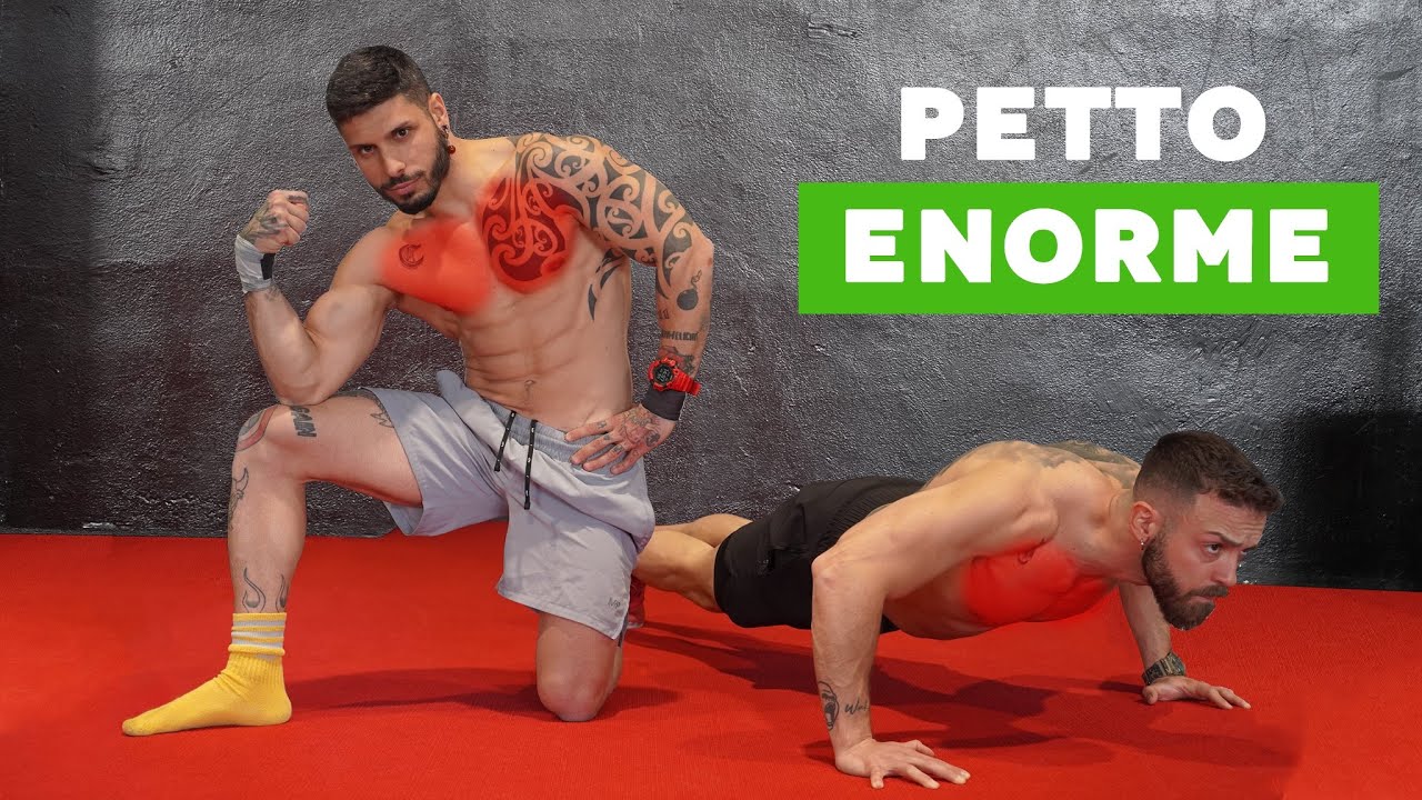 VUOI UN PETTO ENORME? PROVA QUESTO ALLENAMENTO
