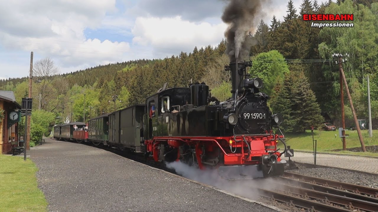 EISENBAHN Impressionen - Pressnitztalbahn - Fahrtag am 11.Mai 2024