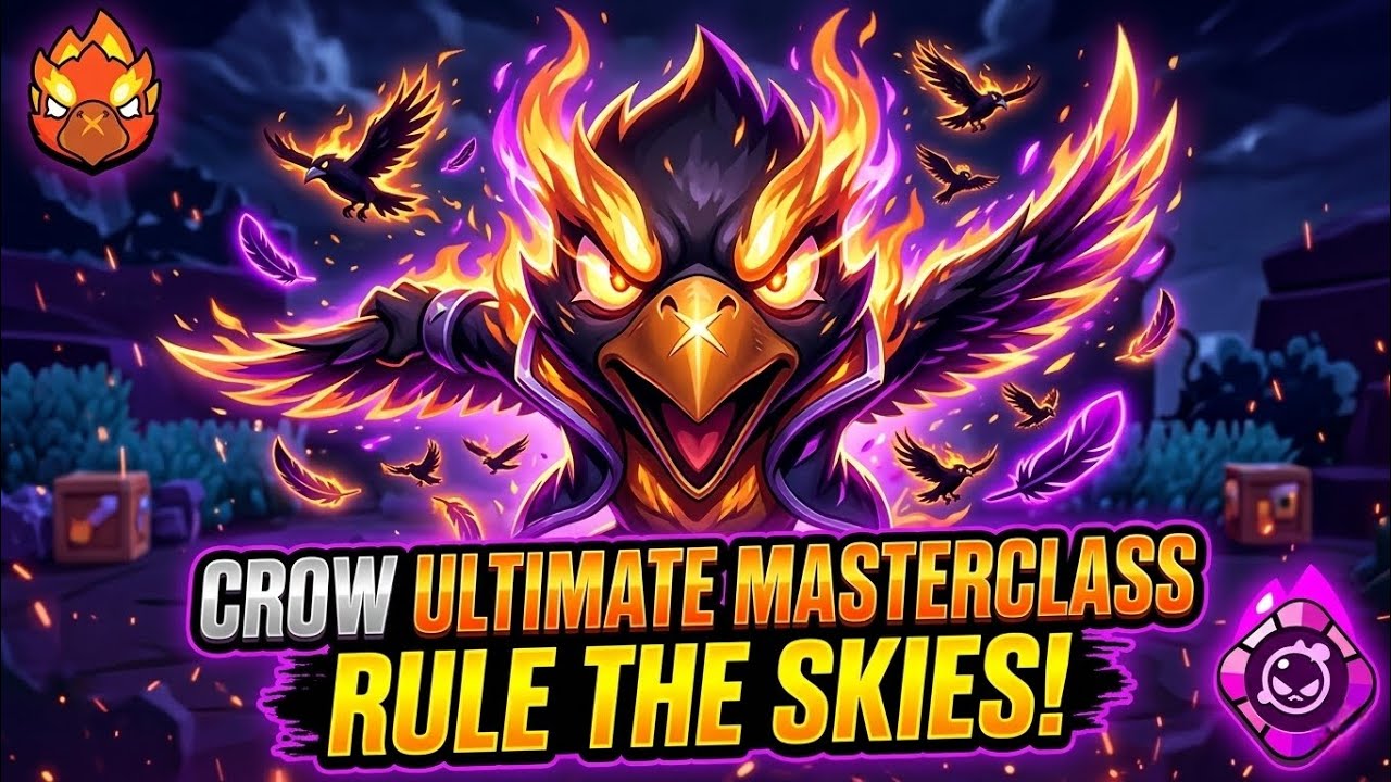 The ULTIMATE Crow Masterclass: From Beginner to Pro! (Brawl Stars)