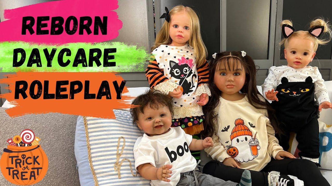 Reborn Doll Halloween Scavenger Hunt! 🎃👻🦇 #reborn #dolls #roleplay