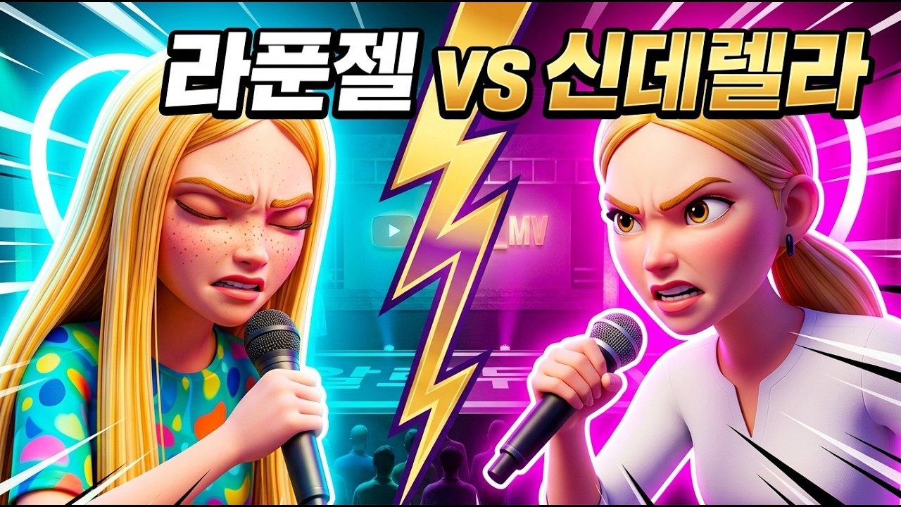 [ai MV] 라푼젤vs신데렐라 - 불행 배틀