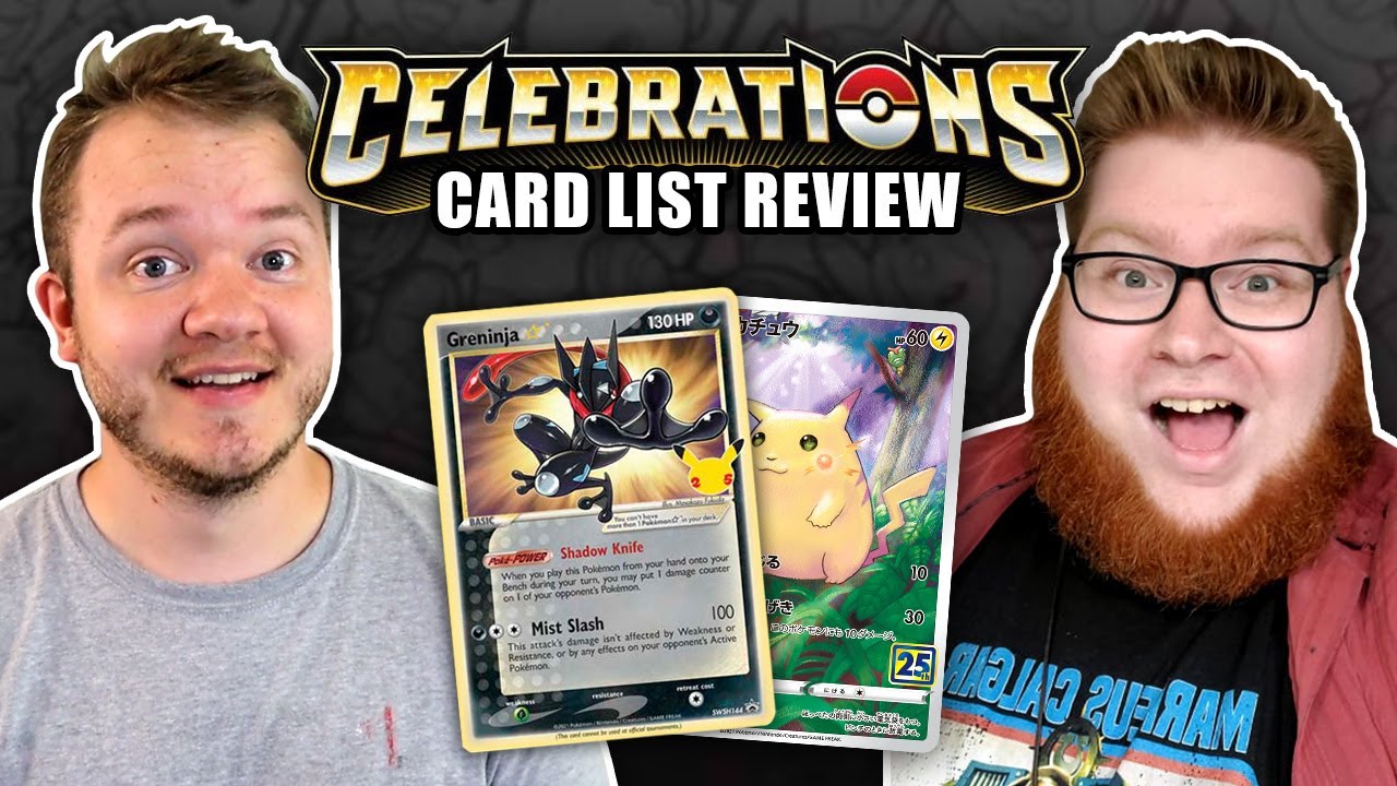 Pokemon Celebrations Full Card List Review