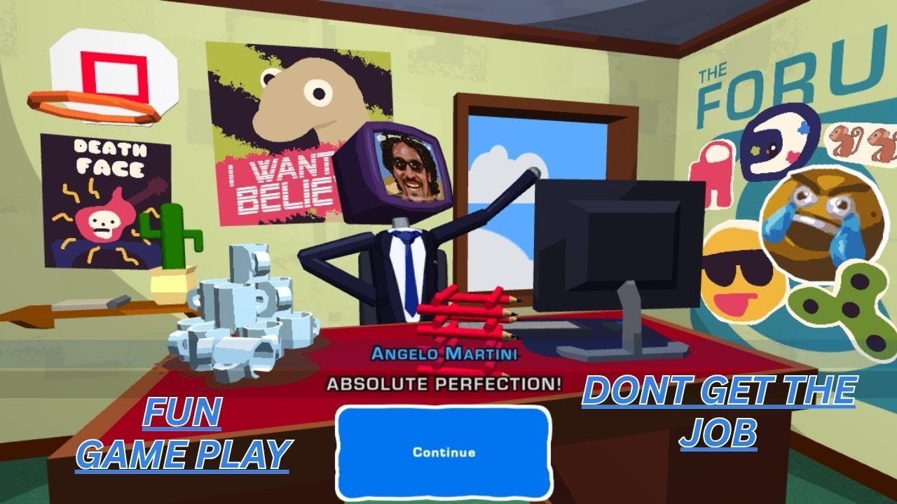 Trying My Best to FAIL the Job Interview 😂 | Don’t Get the Job Gameplay