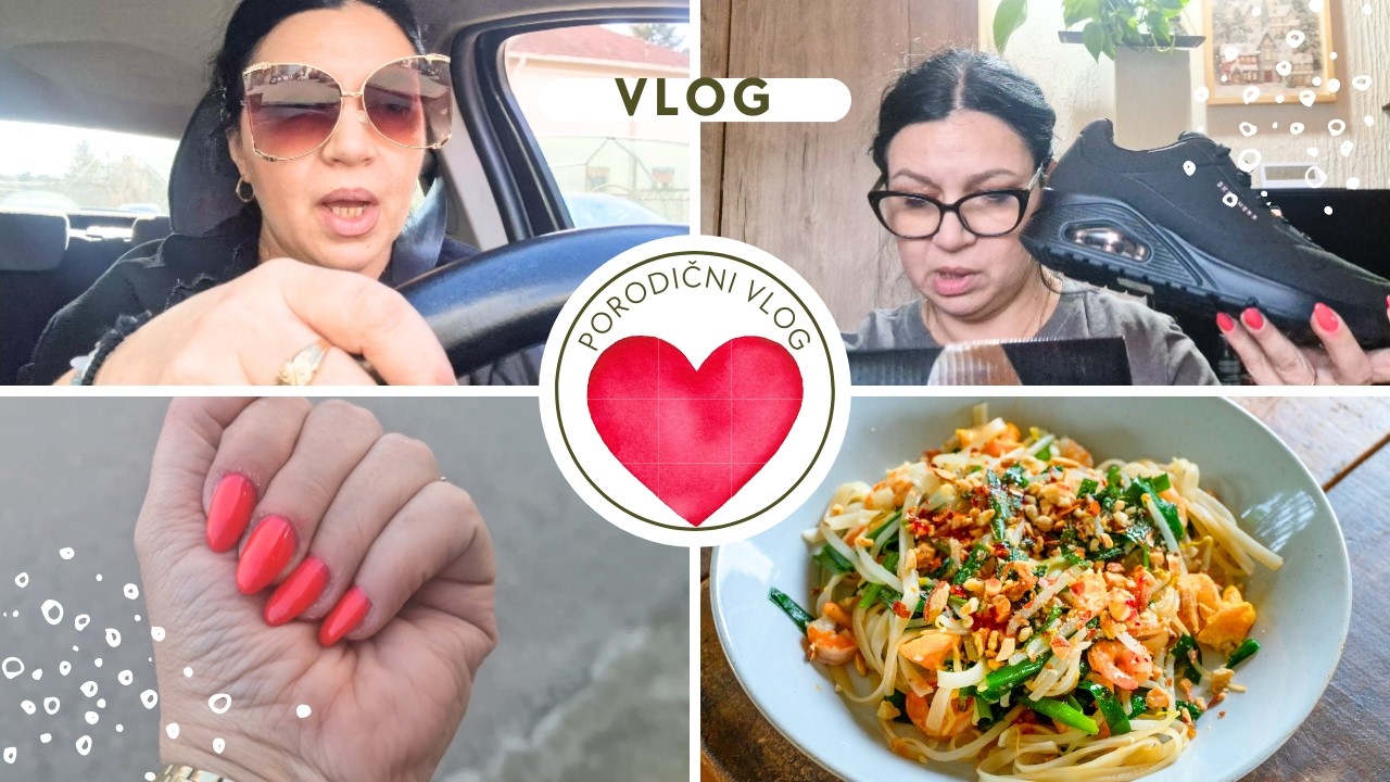NOVE STOLICE, PATIKE, NOKTI 🥰 | Porodično akcijanje, Haos u stanu, Pad Thai u Galeriji