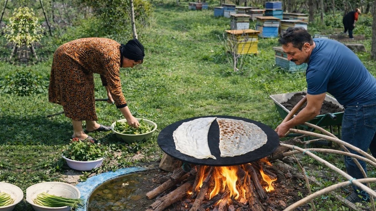 LIVE NOW: Azerbaijan Village Life in the Mountains | Traditional Food & Country Life Vlog