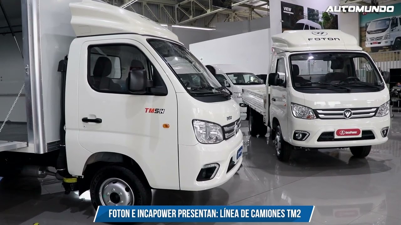 IncaPower y Foton presentan sus camiones TM2  💪🚛