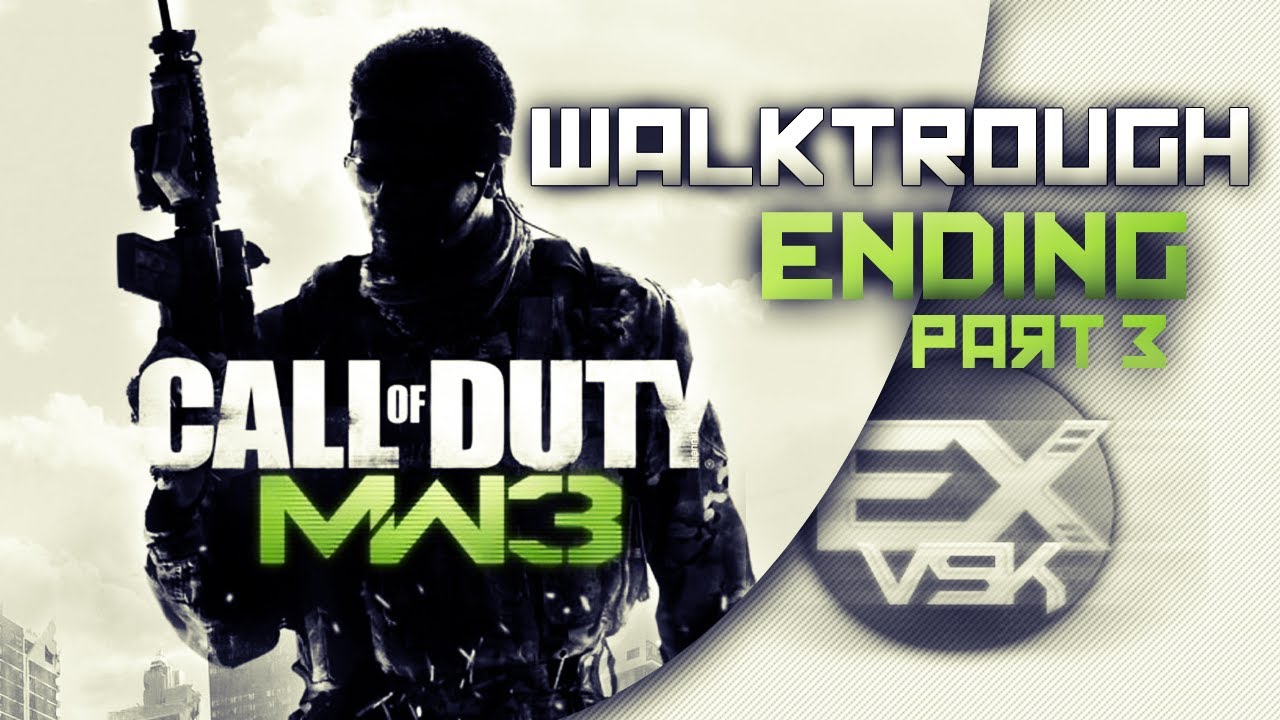 Call Of Duty Modern Warfare 3 Walkthrough Ending Commenté [FR][HD]
