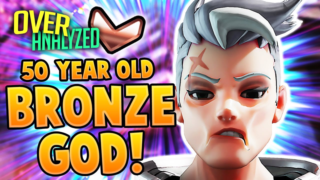 50 Year Old *BRONZE* GOD!: Overwatch Coaching [OverAnalyzed]