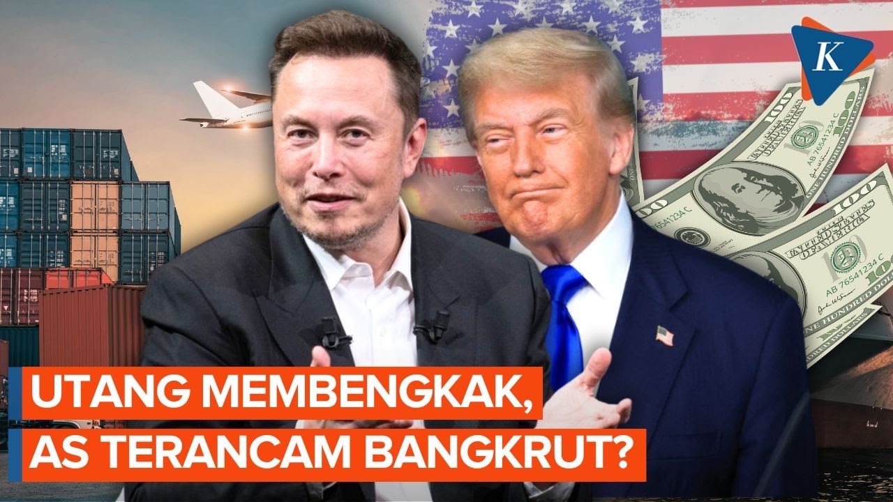 Elon Musk Ingatkan AS Bisa Bangkrut akibat Utang Negara yang Membengkak