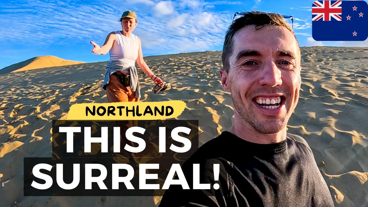 THIS BLOWS OUR MINDS! Cape Reinga Lighthouse, Ninety Mile Beach, Giant Sand Dunes | New Zealand 🇳🇿