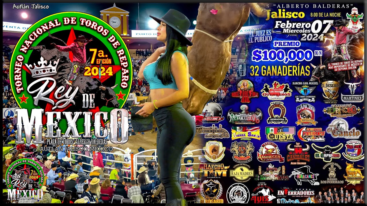 ¡¡EL REY DE MÉXICO!! El mejor Jaripeo que veras en largo tiempo. En el marco del Carnaval Autlán