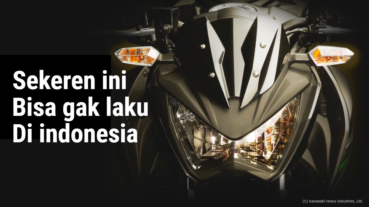 Duo Naked Sekeren ini Bisa Gagal Total gak laku di indonesia !! Kawasaki Z250 dan Z250SL !