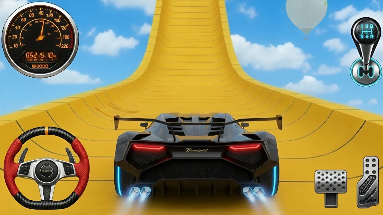 Impossible GT Car Stunt Racing - GT Car Stunt Master 3D - Android Gameplay #1