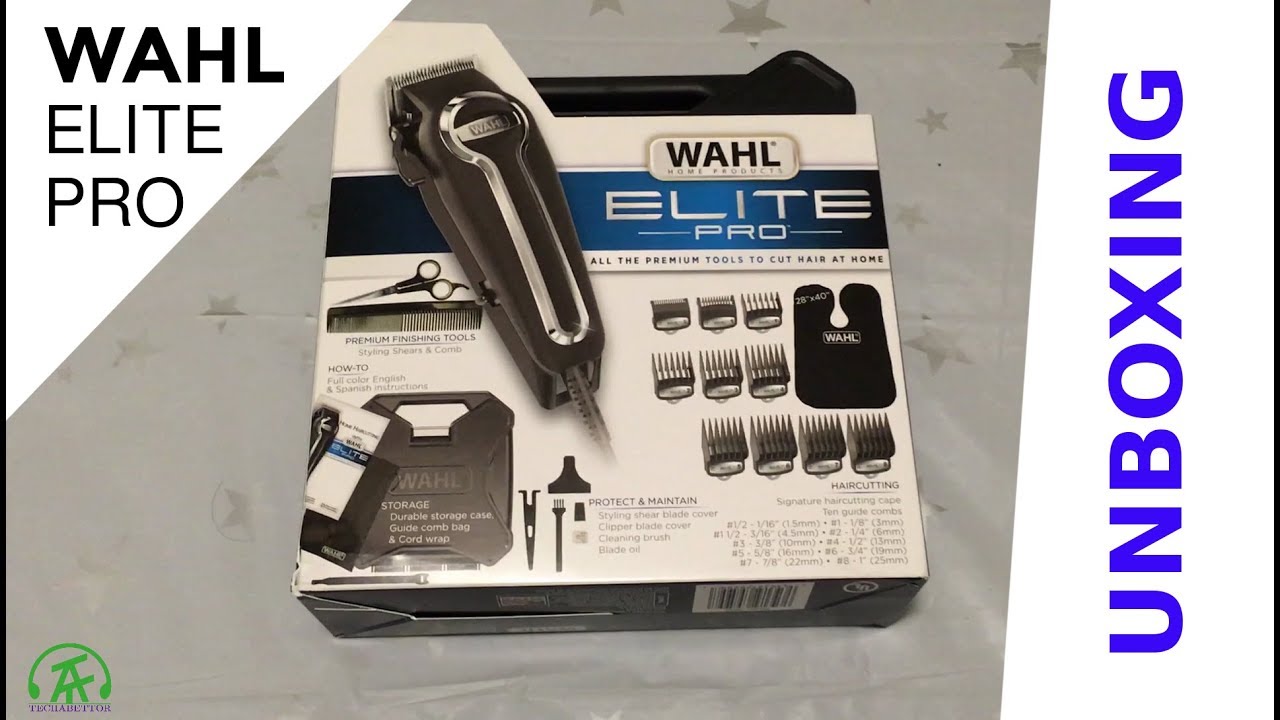 Wahl Elite Pro | High performance haircutting kit - Unboxing