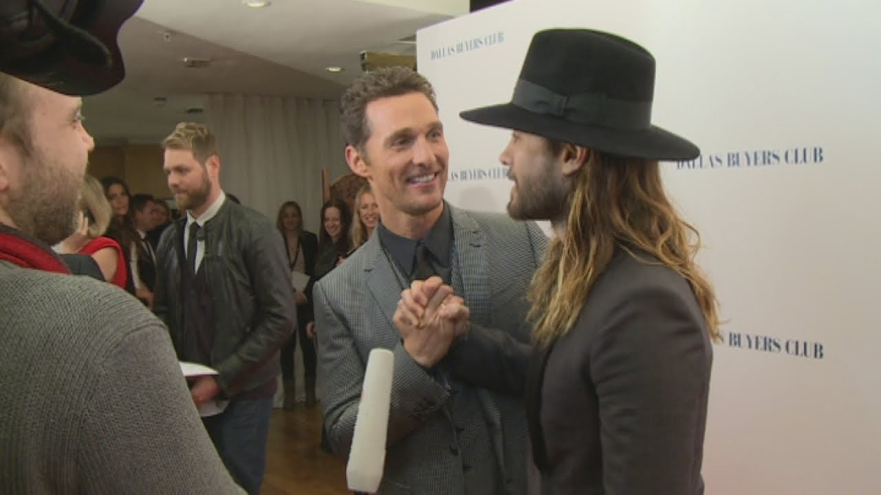 Dallas Buyers Club premiere: Matthew McConaughey and Jared Leto on weight loss and waxing