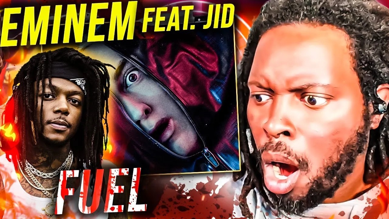 RAPPER REACTS to Eminem & JID - Fuel | Reaction  (BARS BREAKDOWN)