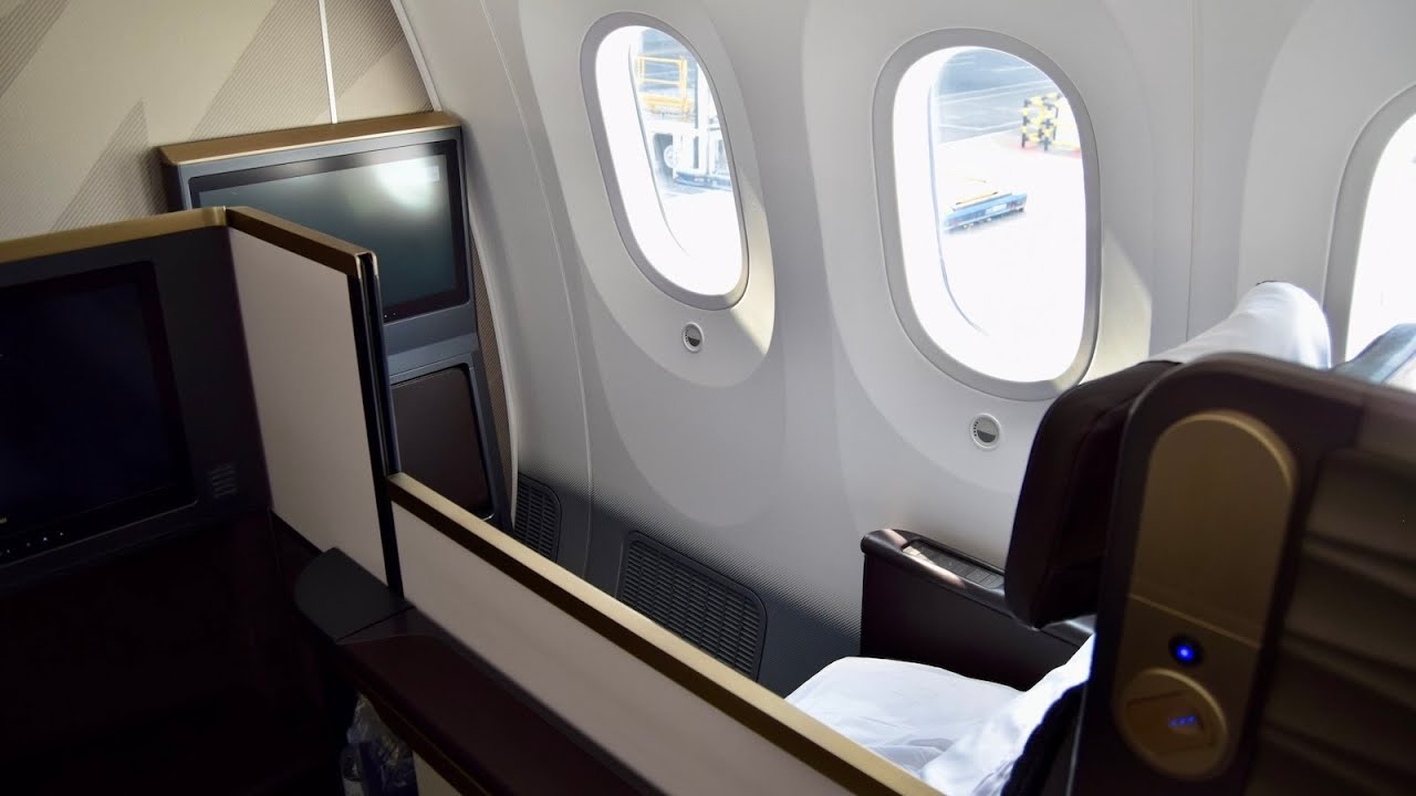 Gulf Air 787 Business Shanghai Pudong - Bahrain