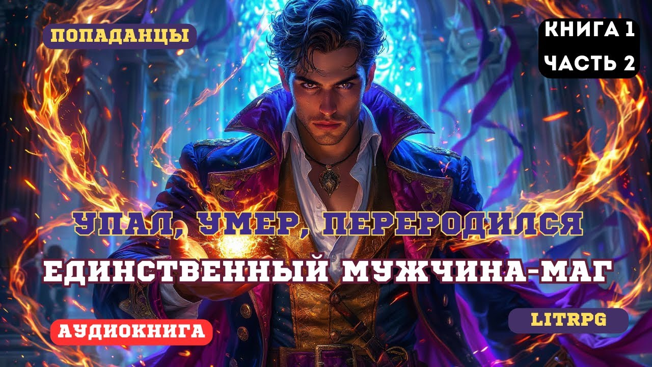 Аудиокнига новинка Как я стал единственным мужчиной-магом  и без проблем (Книга 1 Часть 2)