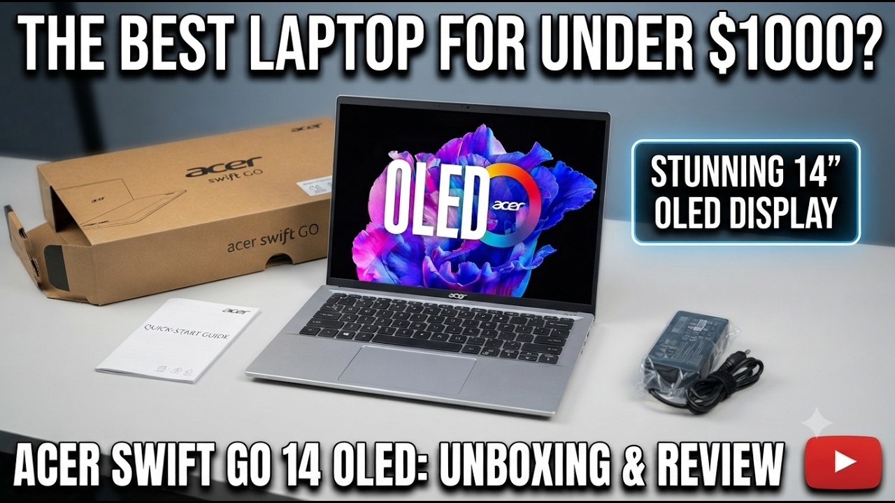 14-дюймовый ноутбук ACER Swift GO: идеальный спутник в путешествии?