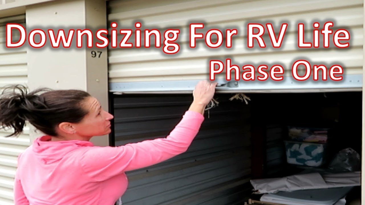 Downsizing For RV Living || Full Time RV Life Prep