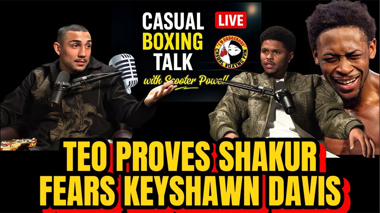 Did Teofimo Lopez EXPOSE Shakur’s Fear of Keyshawn Davis? FULL Breakdown!