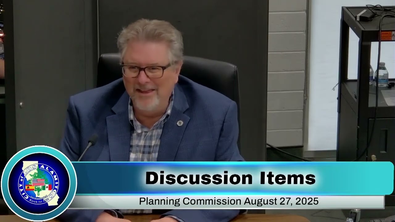 City of Los Alamitos Planning Commission August 27, 2025