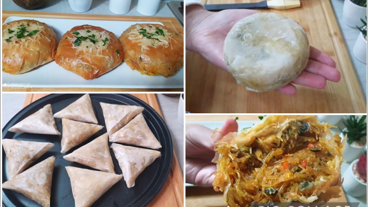 بسطيلات و بريوات بحشوة السمك بطريقة طي سهلة أكيدة إذا جربتيهم غتعتامديهم #رمضان #بريوات #بسطيلة