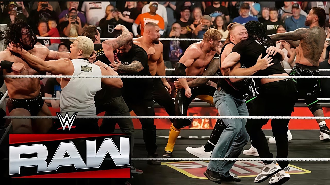 ROMAN TEAM VS BROCK TEAM WWE 2K25 RAW Tag team match ||😱