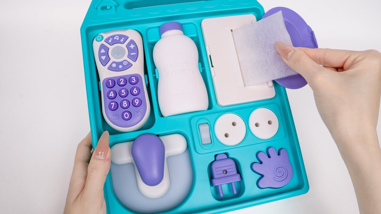 [toy asmr] Realistic Big Fidget Busy Board Toy Satisfying Unboxing 피젯토이 피젯보드 장난감놀이