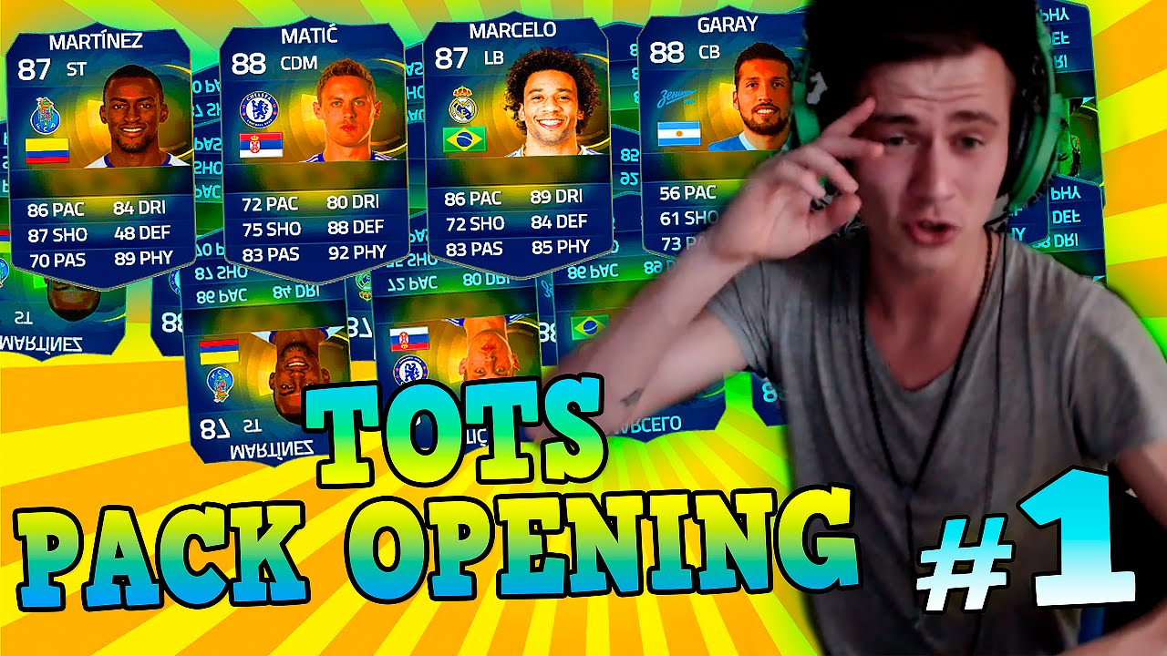 ДОЖДЬ ИЗ ТОТС | TOTS PACK OPENING | FIFA 15 [#1]