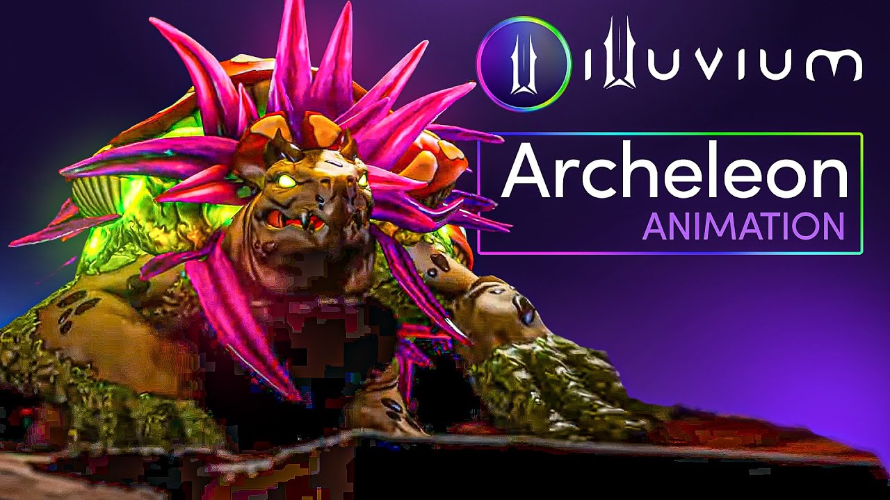 Illuvium: Preview -- Archeleon Walking Animation (Upcoming Play-To-Earn NFT Game)