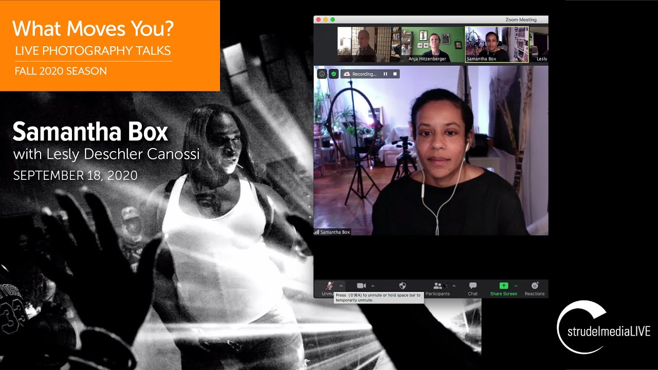 StrudelmediaLive presents Samantha Box with Leslie Deschler Canossi