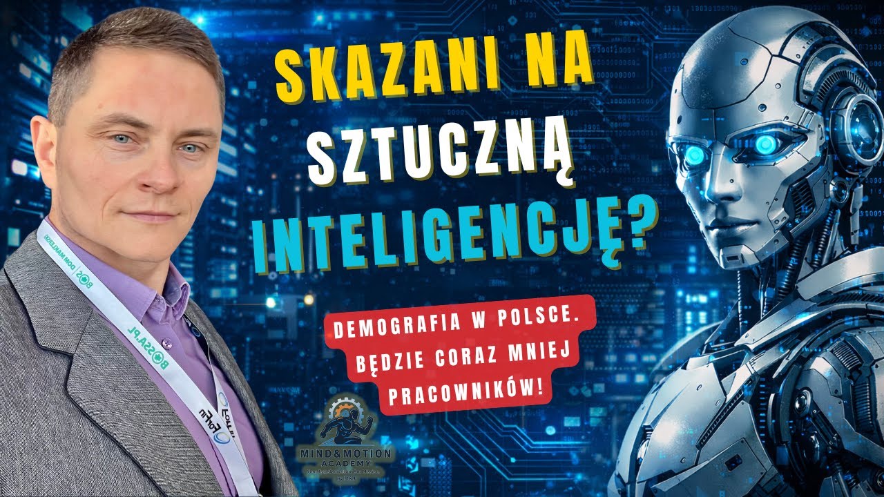 Skazani na sztuczną inteligencję? Demografia w Polsce. Będzie coraz mniej pracowników!