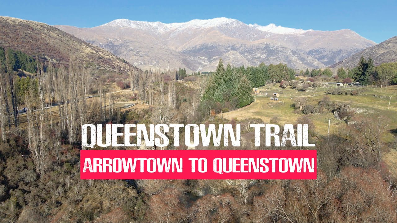 Riding the Queenstown Cycle Trail - Arrowtown to Queenstown - 4K