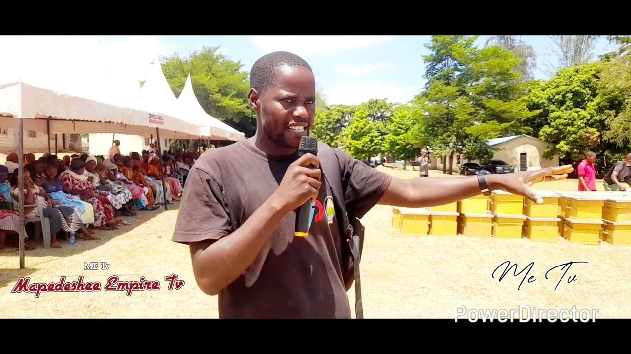 Joshua Mungumba akielezea maendeleo Mnarani ward