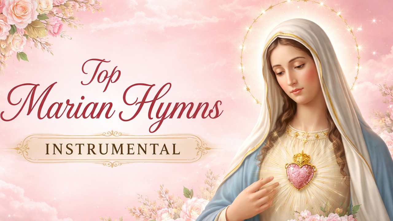 Top Marian Hymns Instrumental : Mother Mary Songs Piano : Divine Hymns