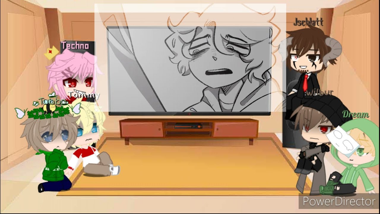 Dream SMP react to animatics | Gacha club (sorry it's late)