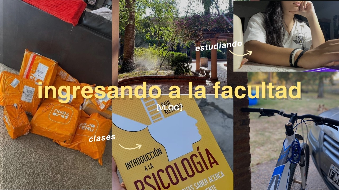 INGRESANDO A LA FACULTAD | Study Vlog | SOLO SÉ QUE NO SÉ NADA