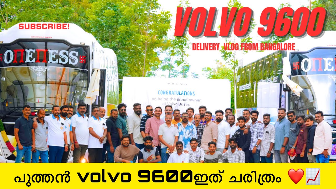 സർപ്രൈസ് ആയി രണ്ട് volvo എടുത്തപ്പോൾ 😳❤️ | oneness travels new volvo delivery vlog | nazru vlogger