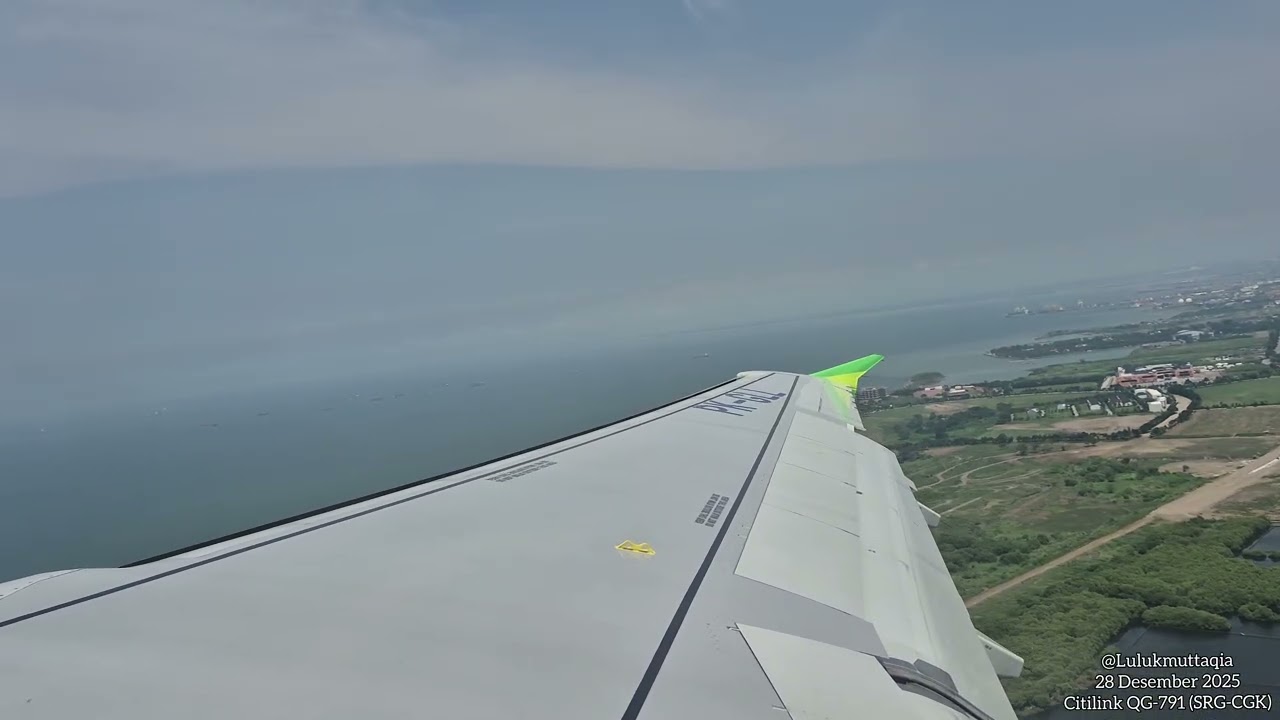 Citilink Jendral Ahmad Yani International Airport(SRG) to Soekarno Hatta International Airport(CGK)