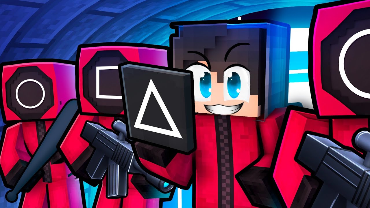 SQUID GAME, ALE HRAJU JAKO STRÁŽCE! (Minecraft)