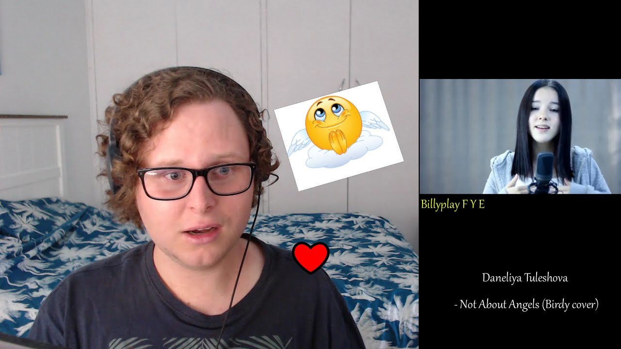 Daneliya Tuleshova  Not About Angels Birdy cover REACTION