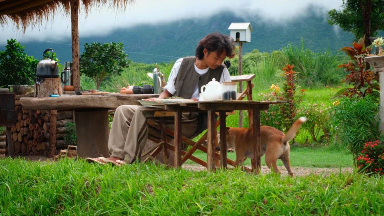 A Peaceful Life in a Myanmar Village 