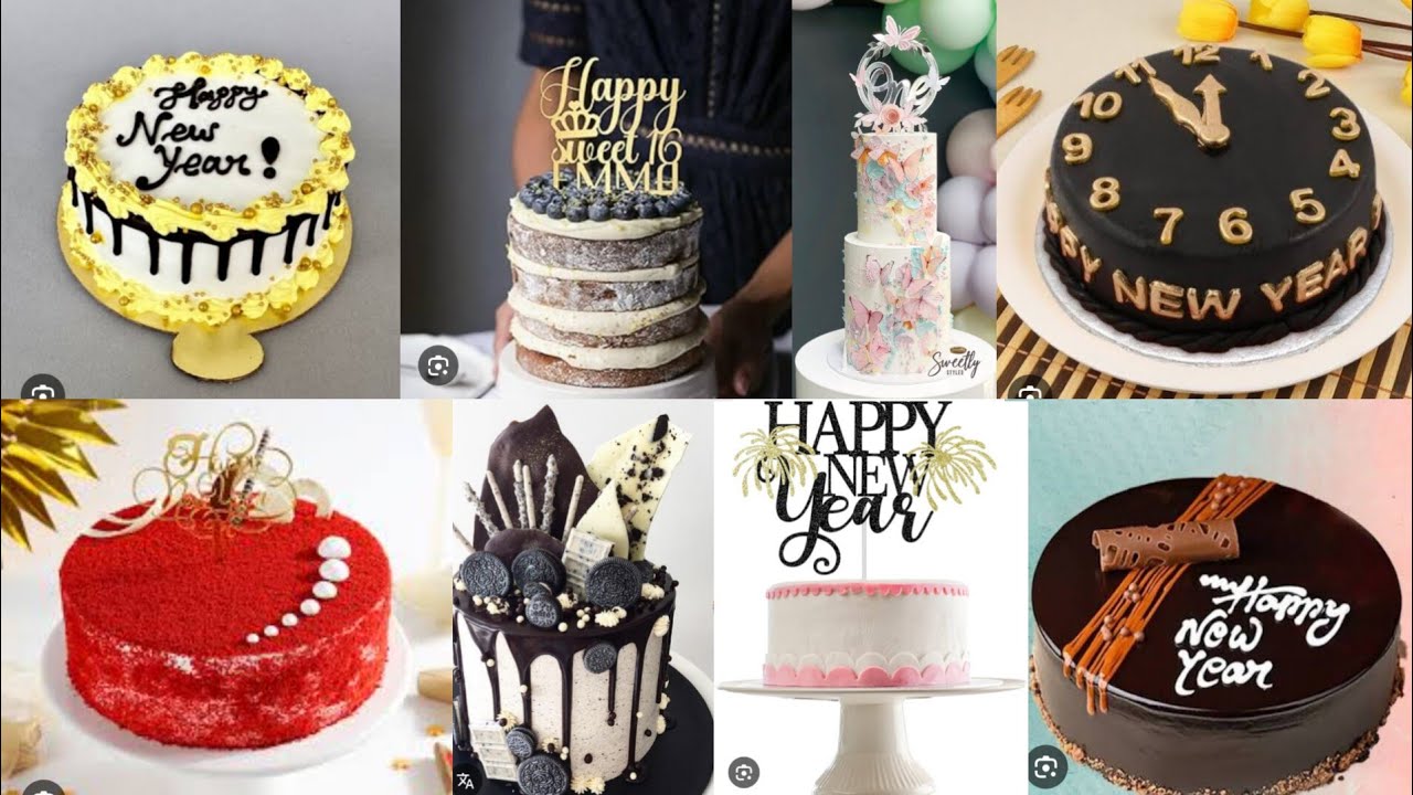 New year cake ideas 2k26||new year wishes cake #newyear